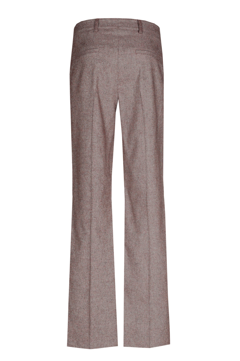 Bordeaux broek in bootcutmodel