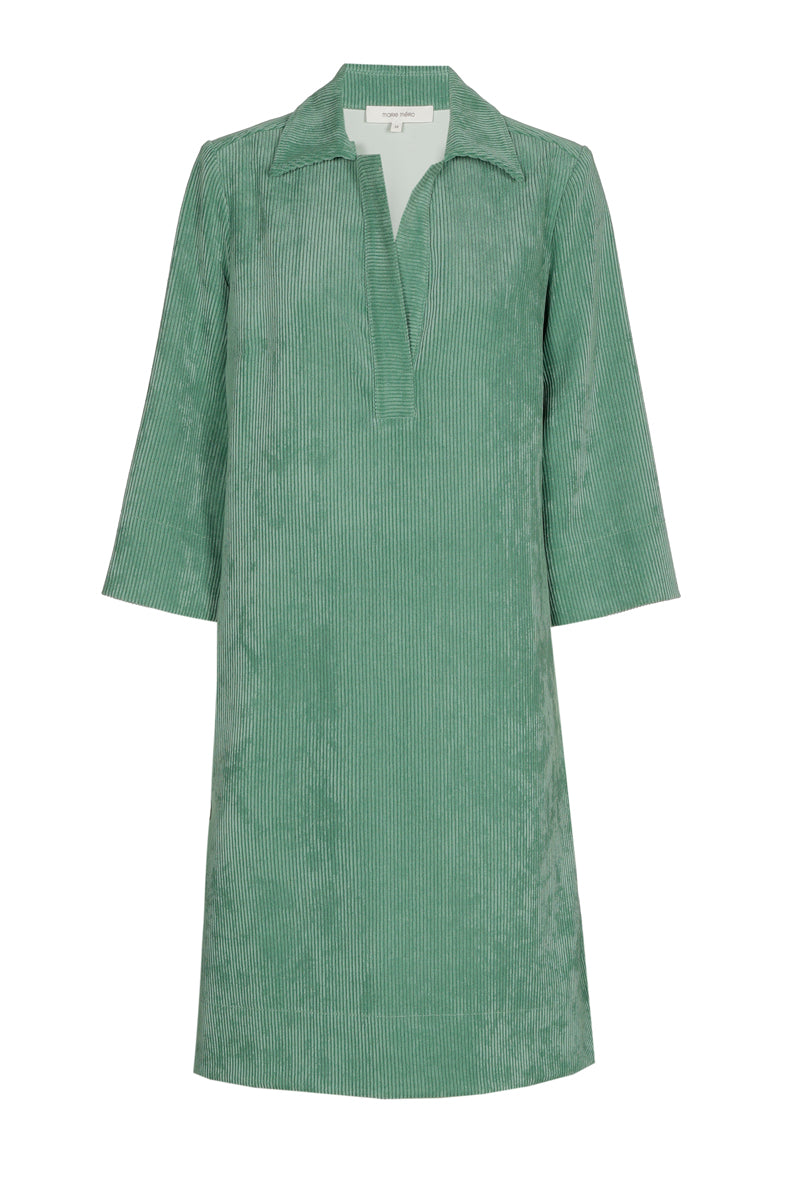 Groen kleedje in velours