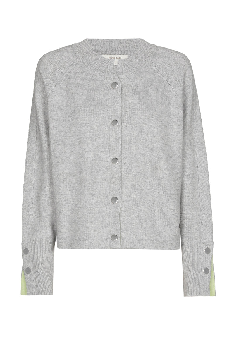 Grijze zachte cardigan