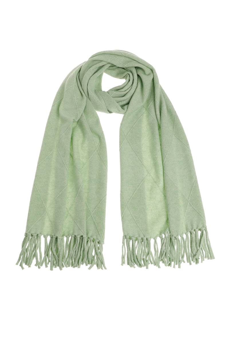 Mint green scarf