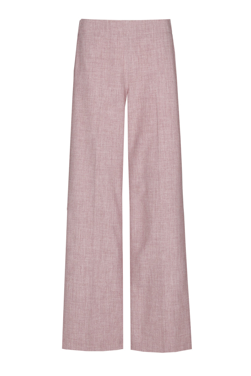  Pantalon rose avec taille élastique au dos