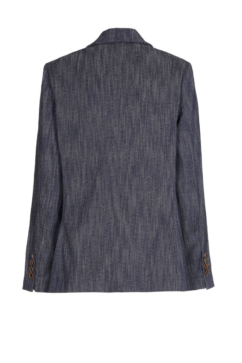 Blazer in jeansstof