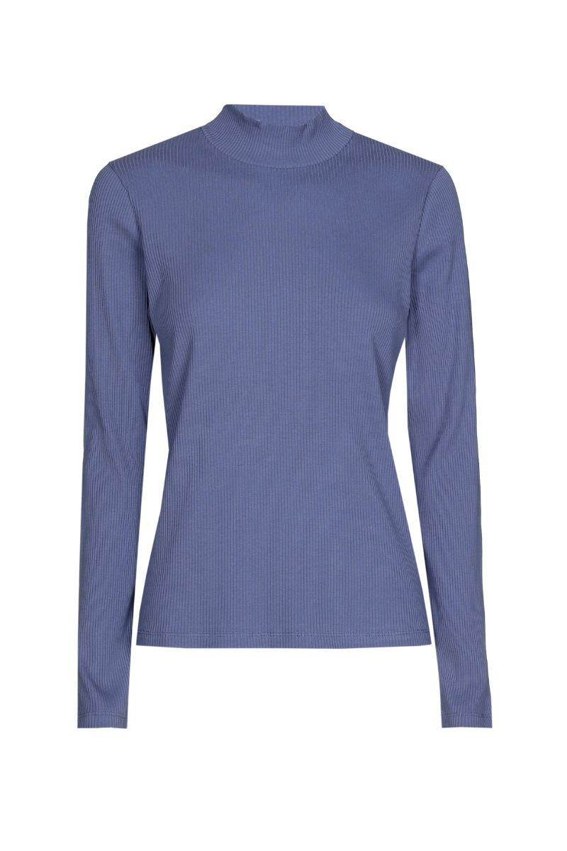 Sous-pull in jeansblauw