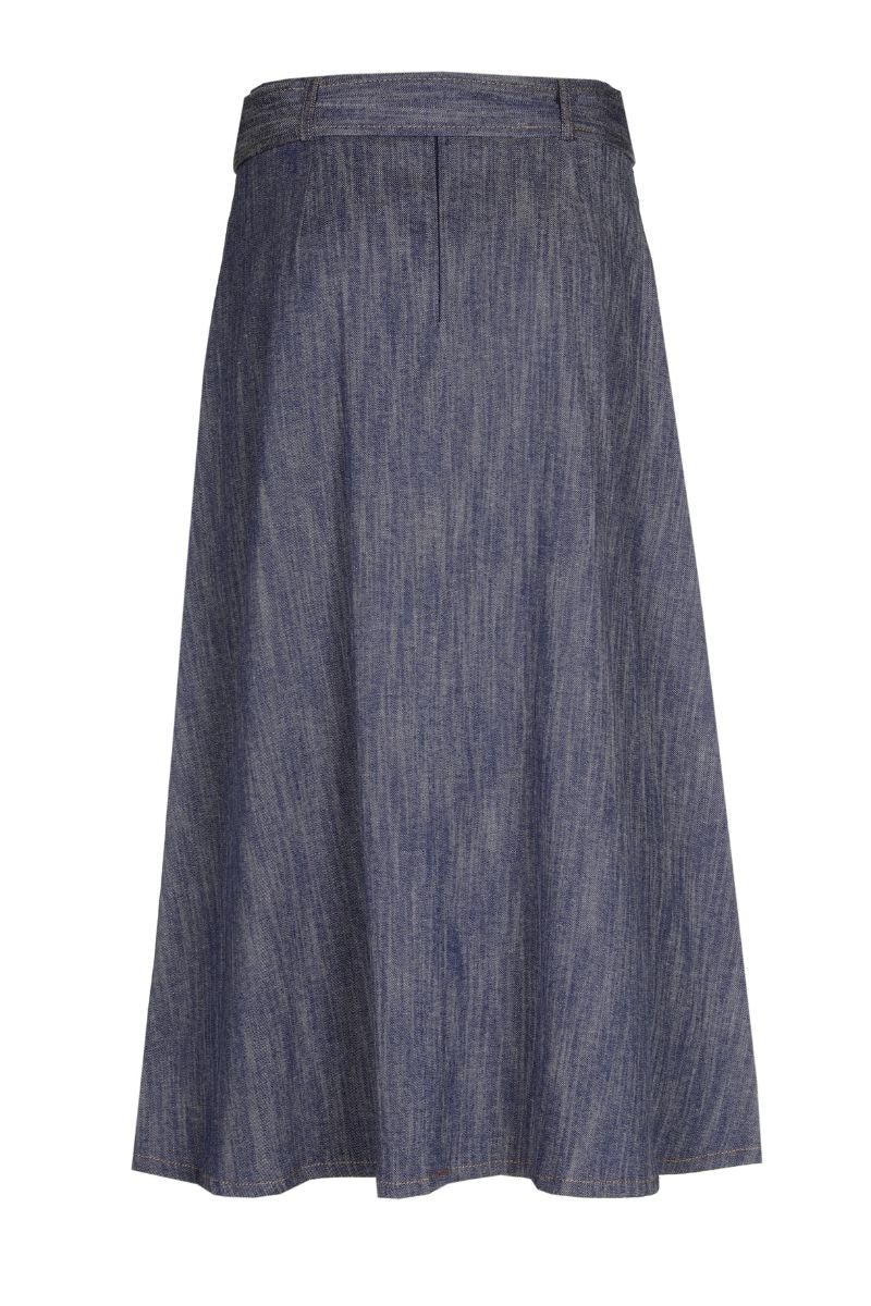 Jeansrok in denimstof