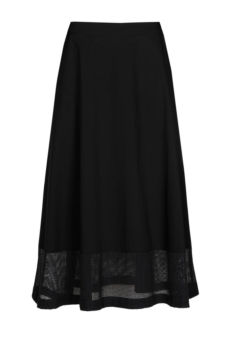 Midi rok in mesh