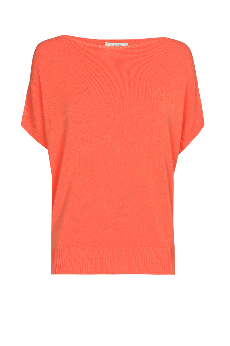 Oranje trui met kapmouw