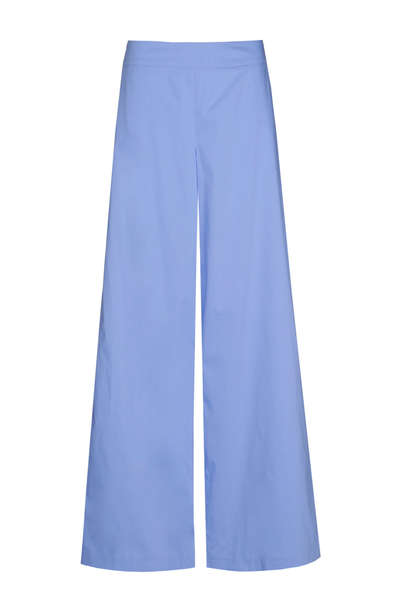 Wide blue pants