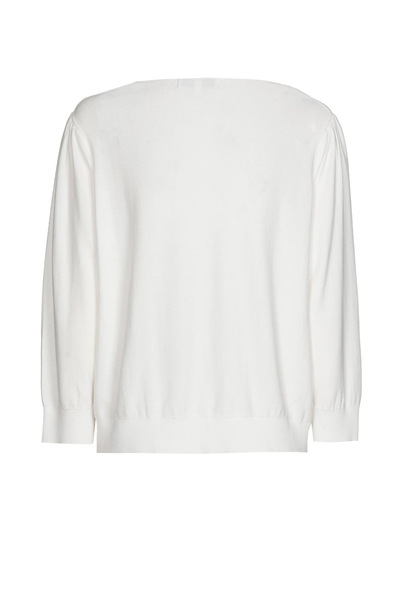 Pull estival brodé