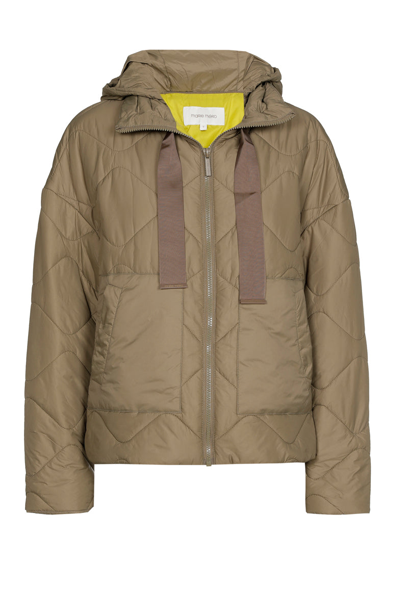 Parka courte kaki