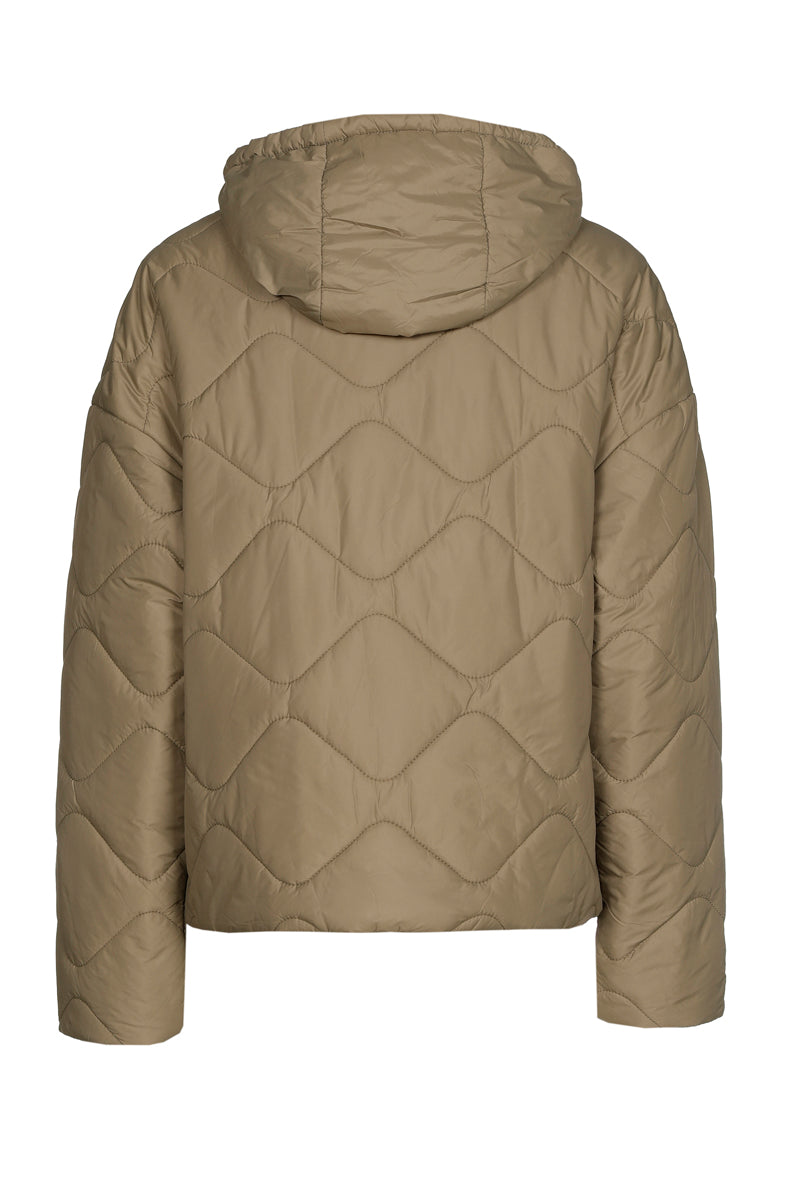 Parka courte kaki