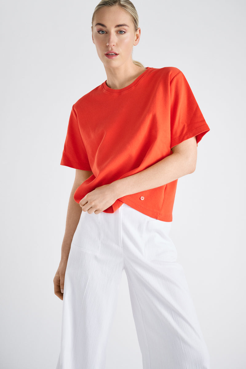 Boxy cotton t-shirt 
