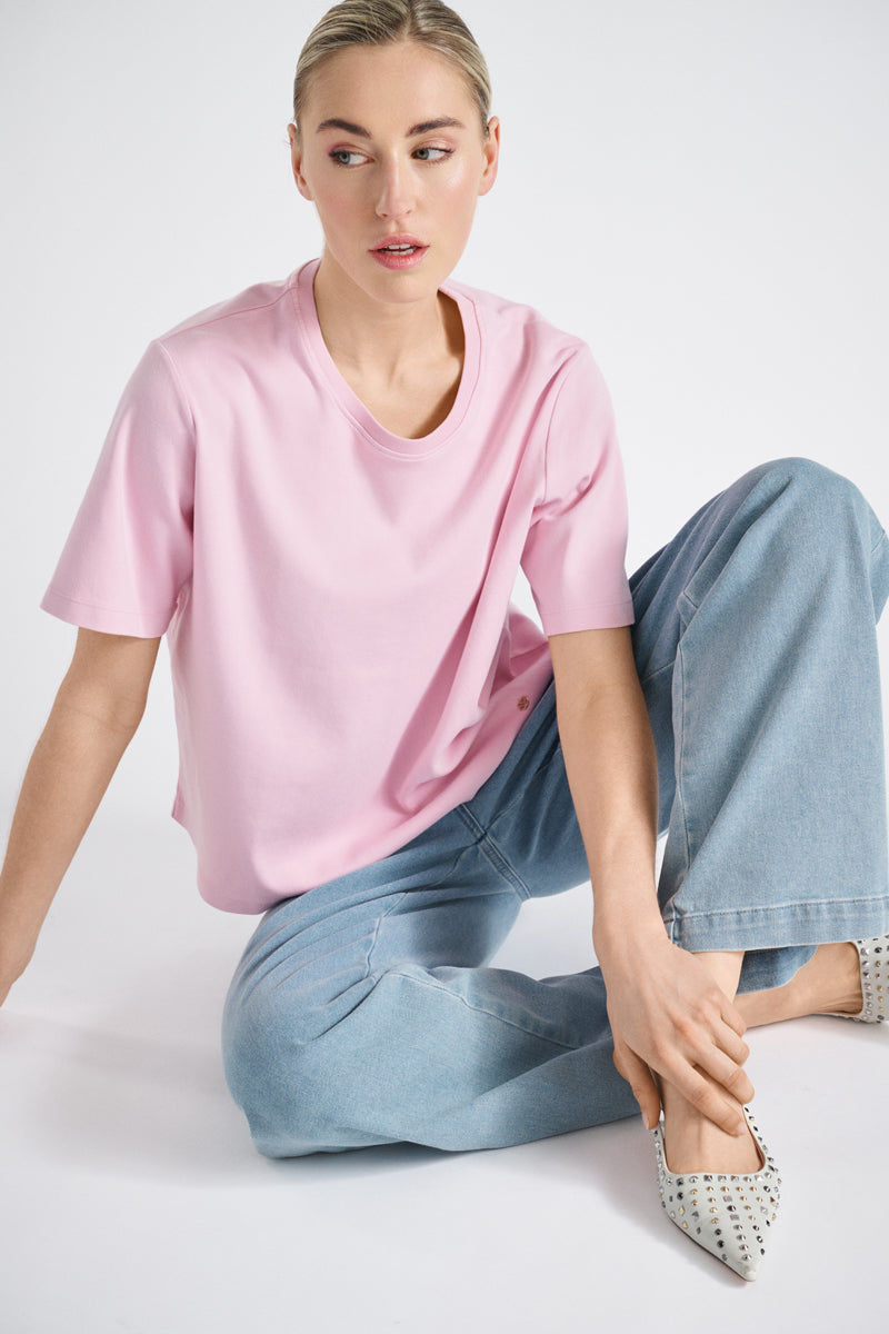 T-shirt coton boxy 