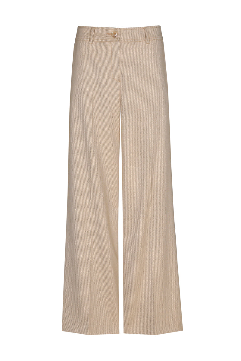 Rechte lange broek met zakken