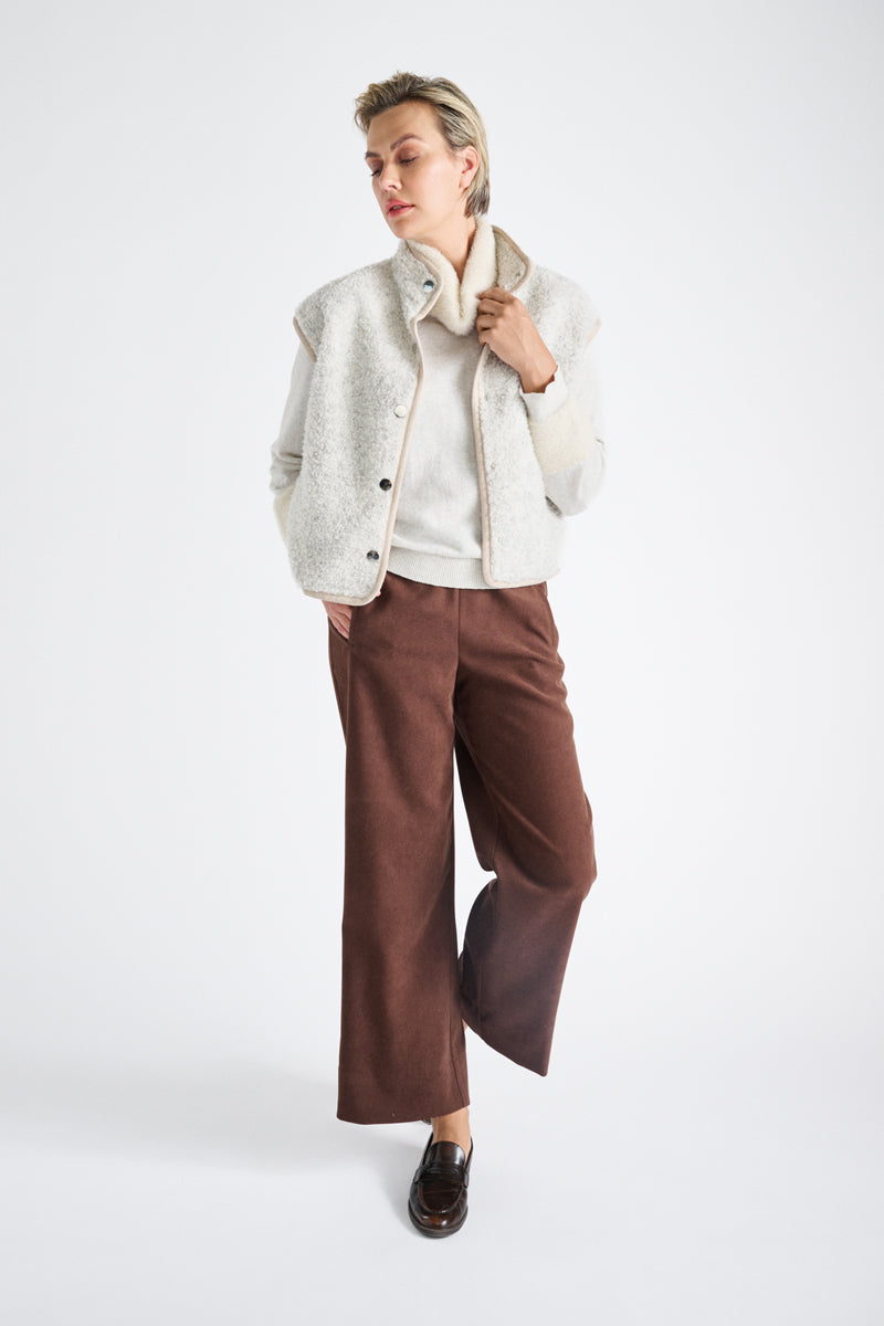 Pantalon léger longueur cheville stretch