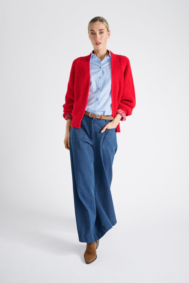 Knooploze cardigan