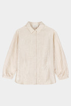 Chemisier ample couleur champagne