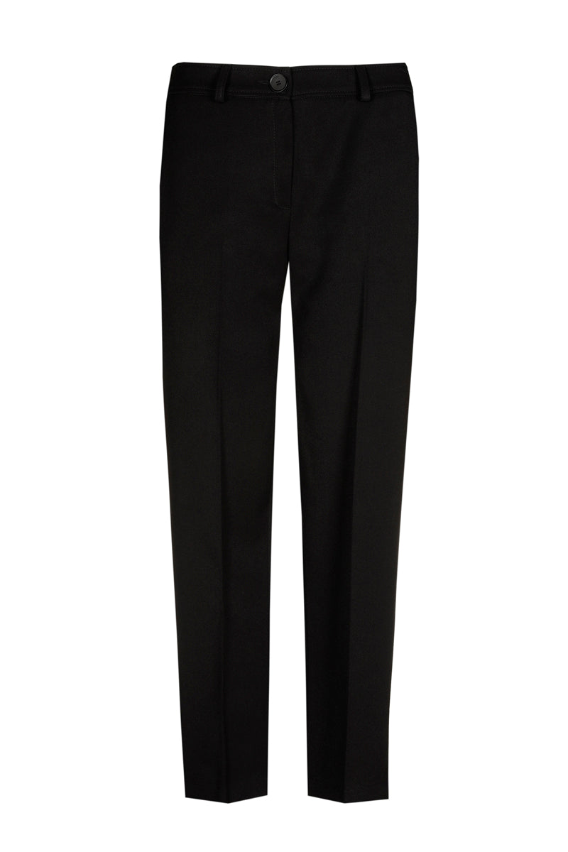 Pantalon 7/8 noir et élastique à l’arrière de la taille
