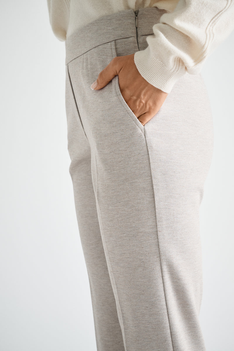Pantalon 7/8 avec ceinture élastiquée